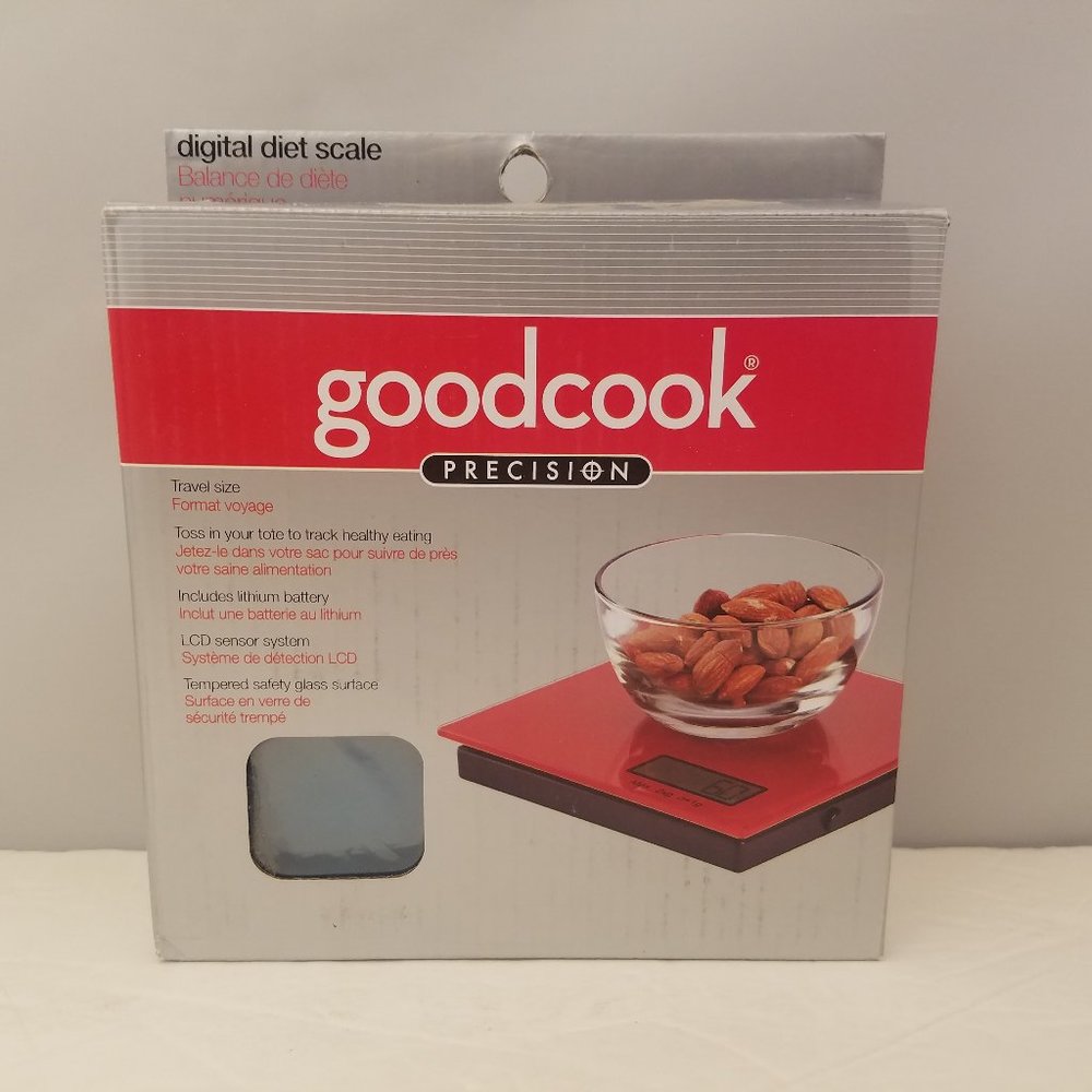 Digital Diet Scale by Goodcook Precision Travel Size TEAL